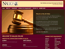 Tablet Screenshot of nalloa.org